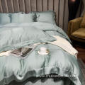 Wholesale prices Skin-friendly Pure color bedding set 4pcs